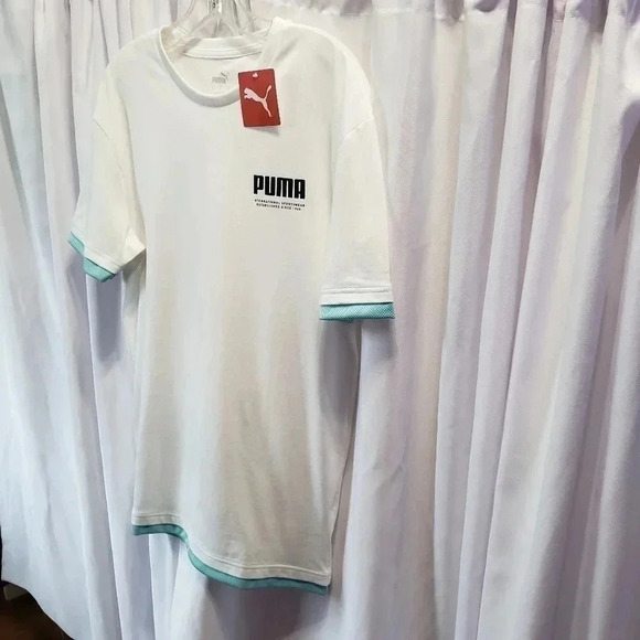 -Puma court elevated tee white size S - Picture 3 of 9